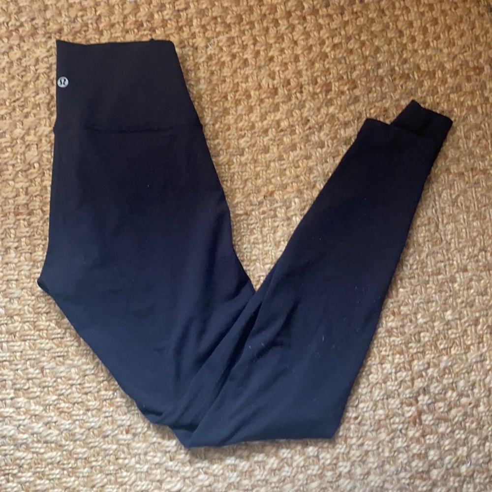 Lulu lemon black leggings